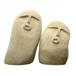 Fiurki z kamieni oof stones dekoracja do ogrodu zestaw 2 szt
