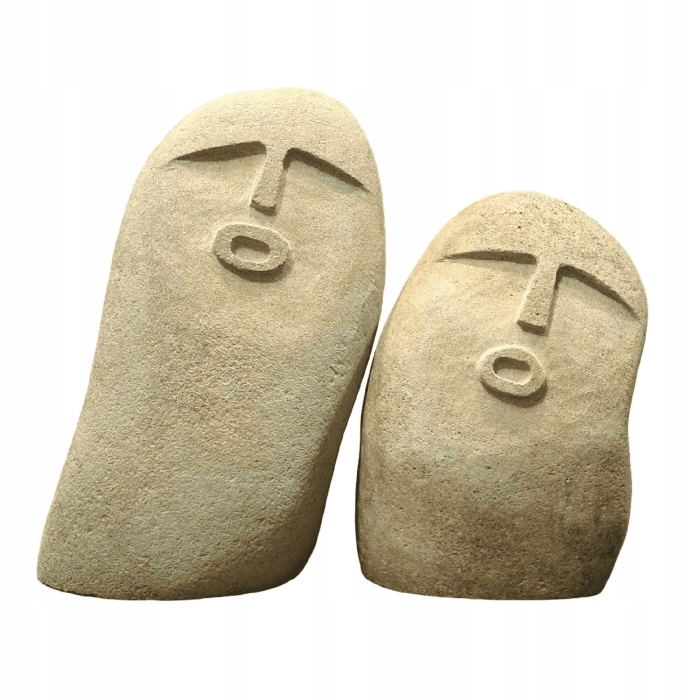 Fiurki z kamieni oof stones dekoracja do ogrodu zestaw 2 szt